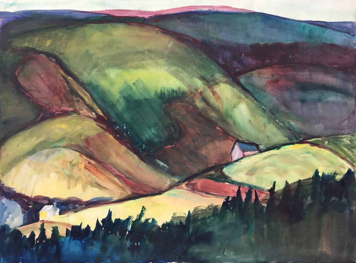Untitled-hilly landscape